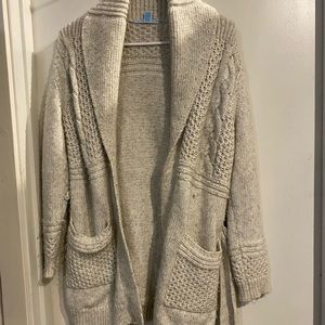 Draper James Belted Cardigan wool cardigan xs